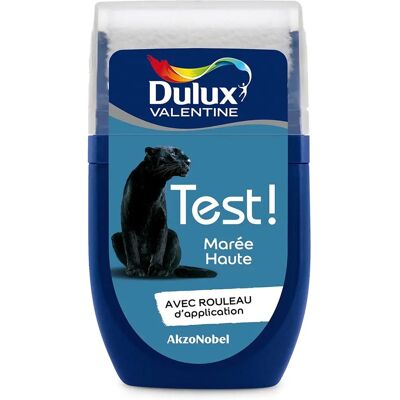 DULUX VALENTINE High Tide Testeur de peinture satinée murale - Testeur de peinture - Publicité DULUX VALENTINE High Tide Testeur de peinture satinée murale - Testeur de peinture - Publicité