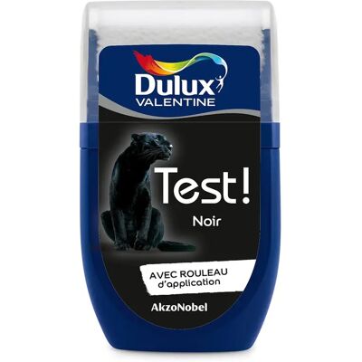 Testeur de Peinture Dulux Valentine Noir - Intérieur - Publicité Testeur de Peinture Dulux Valentine Noir - Intérieur - Publicité