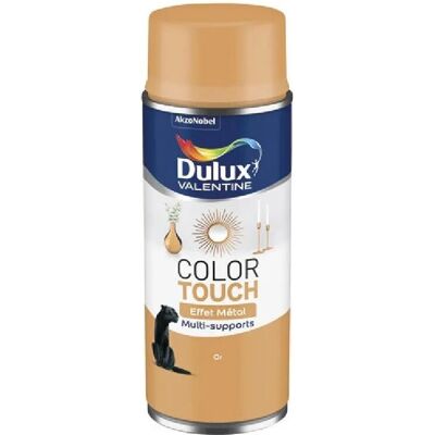 Peinture aérosol Dulux Valentine Multi-Supports Effet Métal - 400ml - Publicité Peinture aérosol Dulux Valentine Multi-Supports Effet Métal - 400ml - Publicité