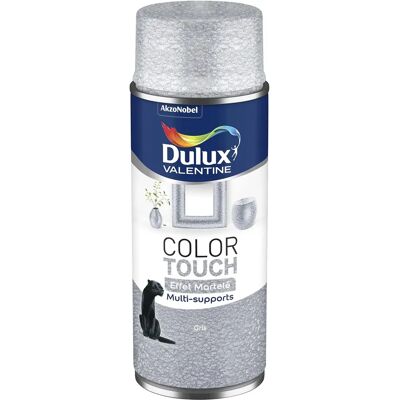 DULUX VALENTINE - BBE COLOR TOUCH EFFET MARTE.GRIS 400ML - Gris Marte - Publicité DULUX VALENTINE - BBE COLOR TOUCH EFFET MARTE.GRIS 400ML - Gris Marte - Publicité