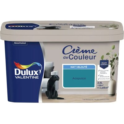 Peinture intérieure mate Acapulco Dulux Valentine 2,5L - Publicité Peinture intérieure mate Acapulco Dulux Valentine 2,5L - Publicité