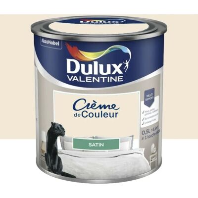 Peinture Satinée Blanche Intérieure Dulux Valentine - Peinture - Publicité Peinture Satinée Blanche Intérieure Dulux Valentine - Peinture - Publicité