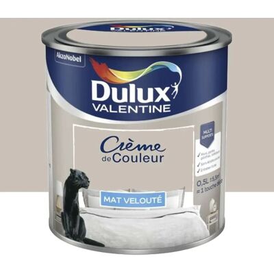 Dulux Valentine - Crème De Couleur Grain de Sable - Peinture - Publicité Dulux Valentine - Crème De Couleur Grain de Sable - Peinture - Publicité