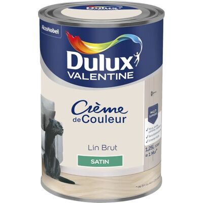 DULUX VALENTINE Brt Linen Satin Interior Paint - Peinture - Publicité DULUX VALENTINE Brt Linen Satin Interior Paint - Peinture - Publicité