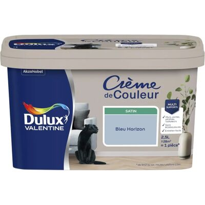 DULUX VALENTINE Pintura Satinada Horizonte Azul - Interior DULUX VALENTINE Pintura Satinada Horizonte Azul - Interior