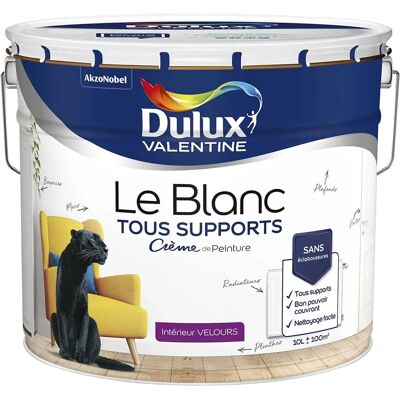 Dulux Valentine Le Blanc Velours Blanc - Peinture Dulux Valentine Le Blanc Velours Blanc - Peinture