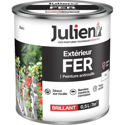 JULIEN Peinture Métal Blanc Antirouille - Extérieur JULIEN Peinture Métal Blanc Antirouille - Extérieur