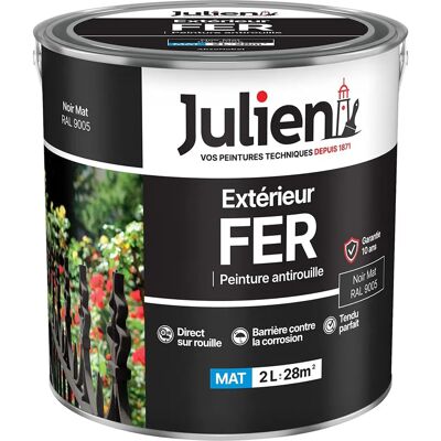 JULIEN - Solvent paint - Negro - 2L - Paint JULIEN - Solvent paint - Negro - 2L - Paint