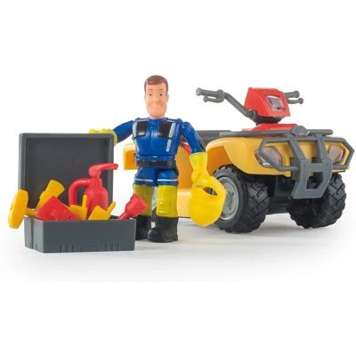 Smoby Play Vehicle - Sam the Fireman - Includes 8 Accessories Smoby Play Vehicle - Sam the Fireman - Includes 8 Accessories