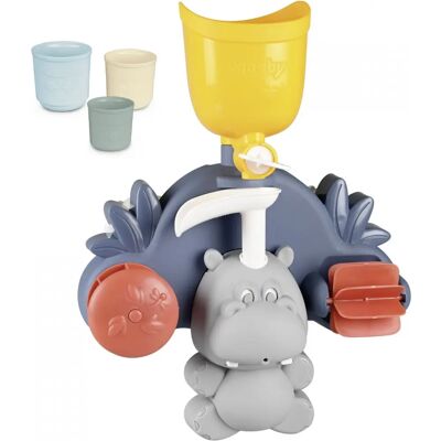 Smoby Hippo Badeset - Badspielzeug & Aufkleber Smoby Hippo Badeset - Badspielzeug & Aufkleber