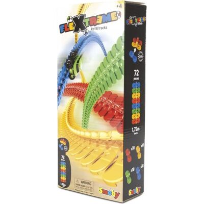 Części toru FleXtreme Smoby - Tor wyścigowy dla dzieci Części toru FleXtreme Smoby - Tor wyścigowy dla dzieci