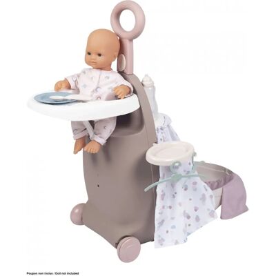 Smoby Babysjuksköterska Barnväska 3-i-1 - Dockskåp Smoby Babysjuksköterska Barnväska 3-i-1 - Dockskåp
