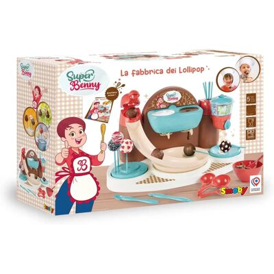 Simba Toys Italia Srl Smoby Super Benny Set di Giocattoli Cake Pops - Tipo di Giocattolo Simba Toys Italia Srl Smoby Super Benny Set di Giocattoli Cake Pops - Tipo di Giocattolo