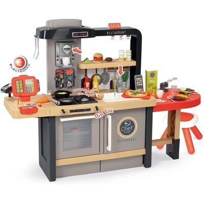 Cucina giocattolo per bambini con oltre 70 accessori - Altezza regolabile Cucina giocattolo per bambini con oltre 70 accessori - Altezza regolabile