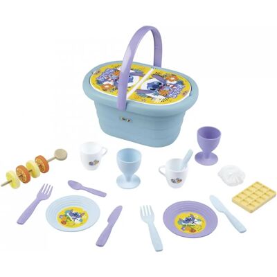 Smoby 7600312510 - Cestino Da Picnic Stitch - Cestino Da Picnic Giocattolo Smoby 7600312510 - Cestino Da Picnic Stitch - Cestino Da Picnic Giocattolo