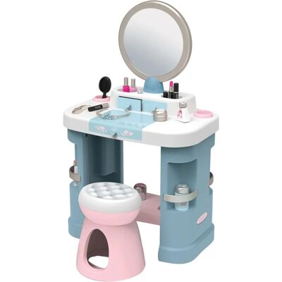 Toalete de Beleza Azul Smoby - Brinquedo Toalete de Beleza Azul Smoby - Brinquedo