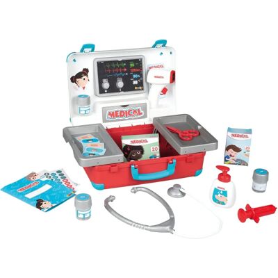 Maletín Médico Smoby con Accesorios - Para Niños 3+ Maletín Médico Smoby con Accesorios - Para Niños 3+