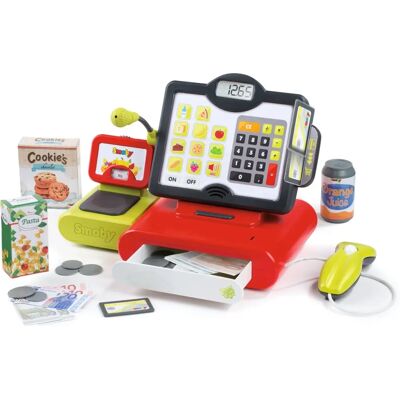 Elektroniczna kasa do zabawy od Smoby - 26 szt. Elektroniczna kasa do zabawy od Smoby - 26 szt.