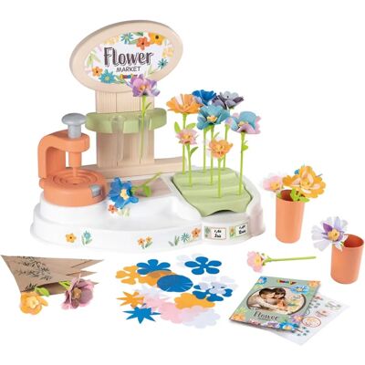 Smoby Konst och Hantverk Leksak - Blommarknad - 104 Delar Smoby Konst och Hantverk Leksak - Blommarknad - 104 Delar