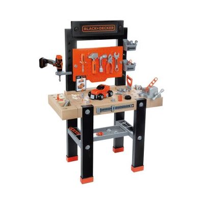 Stanowisko warsztatowe Smoby Black & Decker - 91 akcesoriów - Dziecięca pracownia Stanowisko warsztatowe Smoby Black & Decker - 91 akcesoriów - Dziecięca pracownia