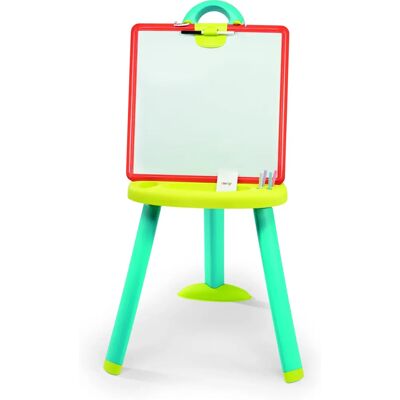Smoby 410623 Giocattolo di arte e creatività - Lavagna doppia magnetica e di gesso Smoby 410623 Giocattolo di arte e creatività - Lavagna doppia magnetica e di gesso