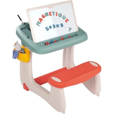 Mesa de Actividades para Bebés Smoby - 80 Accesorios - Verde - 63x69x58cm - Para 3+ Años Mesa de Actividades para Bebés Smoby - 80 Accesorios - Verde - 63x69x58cm - Para 3+ Años
