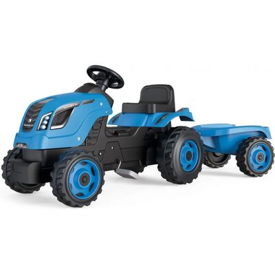 Smoby 710131 - Blue - Tricycle with Trailer Smoby 710131 - Blue - Tricycle with Trailer