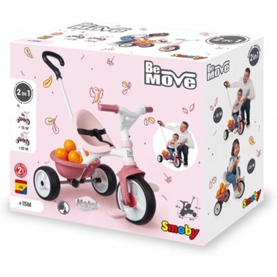 Smoby Be Move Blue Tricycle for Kids Smoby Be Move Blue Tricycle for Kids