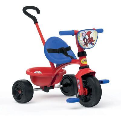 Smoby Modelo 7600740337 Triciclo - Spidey - Mango ajustable - Cinturón de seguridad - Para niños 15+ meses Smoby Modelo 7600740337 Triciclo - Spidey - Mango ajustable - Cinturón de seguridad - Para niños 15+ meses