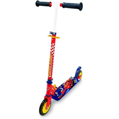 Scooter Smoby Cars Rosso Pieghevole Regolabile - Passeggero Bambini Scooter Smoby Cars Rosso Pieghevole Regolabile - Passeggero Bambini