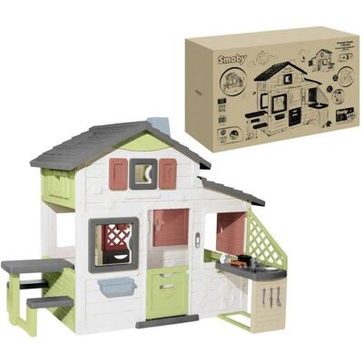 Smoby Life Friends House - Playhouse with Expandable Kitchen Smoby Life Friends House - Playhouse with Expandable Kitchen