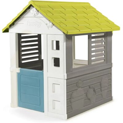 Maison de Jardin pour Enfants Smoby Jolie - Résistant aux UV, Facile à Assembler - Fabriqué en Europe - Publicité Maison de Jardin pour Enfants Smoby Jolie - Résistant aux UV, Facile à Assembler - Fabriqué en Europe - Publicité