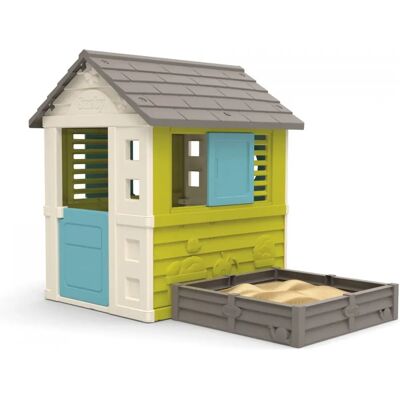 Smoby Casa Quadrata verde/bianca (28337427) Smoby Casa Quadrata verde/bianca (28337427)