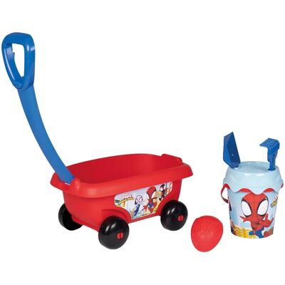 Ensemble de jouets de plage Spidey bleu - Beach toys set - Publicité Ensemble de jouets de plage Spidey bleu - Beach toys set - Publicité