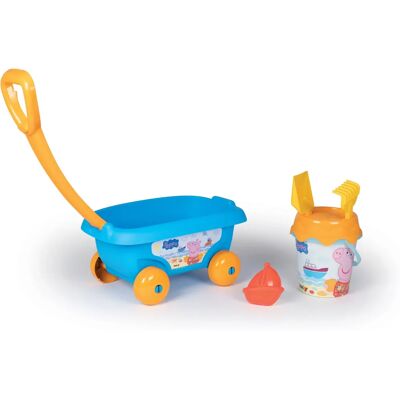 Jouet de sable Smoby avec accessoires - Wózek - Publicité Jouet de sable Smoby avec accessoires - Wózek - Publicité
