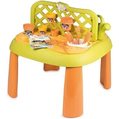 Set de juegos de jardín Smoby - Mesa de trabajo y accesorios Set de juegos de jardín Smoby - Mesa de trabajo y accesorios