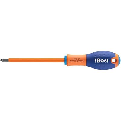 Tournevis Pozidriv Isolé BOST - 5x100mm - 1000V Tournevis Pozidriv Isolé BOST - 5x100mm - 1000V