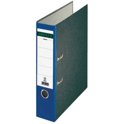 Centra Blau A4 Ordner - 80mm Rücken - Für 600 Blätter Centra Blau A4 Ordner - 80mm Rücken - Für 600 Blätter