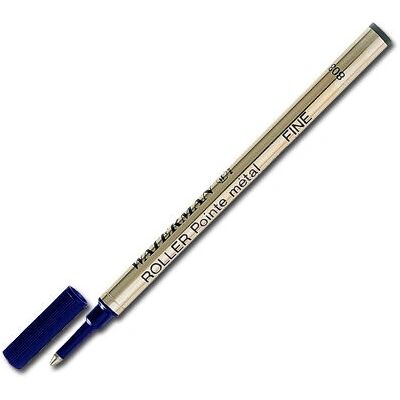 Recharge Waterman S0112680 Bleu - Recharge Stylo Roller - Publicité Recharge Waterman S0112680 Bleu - Recharge Stylo Roller - Publicité