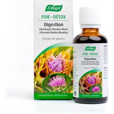 A.Vogel Détox Foie Digestion - Complément alimentaire - Publicité A.Vogel Détox Foie Digestion - Complément alimentaire - Publicité
