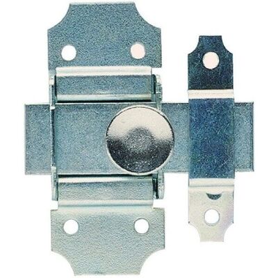Vachette Verrou Nickelé 30mm - Serrure de Porte Vachette Verrou Nickelé 30mm - Serrure de Porte
