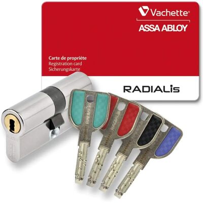 Vachette Radialis Deurslotcilinder - Hoge Veiligheid, 4 Sleutels Vachette Radialis Deurslotcilinder - Hoge Veiligheid, 4 Sleutels