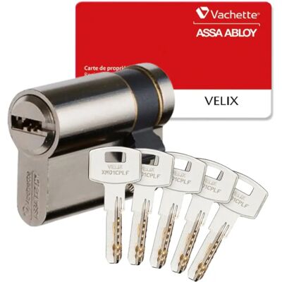 Vachette Velix 30X10 Niklowany Odwracalny Zamek Cylindrowy Poziom 4 Vachette Velix 30X10 Niklowany Odwracalny Zamek Cylindrowy Poziom 4