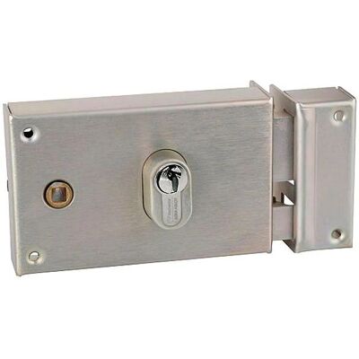 Vachette - Modelo 18790000 - Cerradura con cilindro de perfil europeo para portones Vachette - Modelo 18790000 - Cerradura con cilindro de perfil europeo para portones