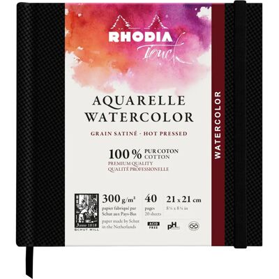 Rhodia Fontaine Aquarellbuch - Aquarellpapier Rhodia Fontaine Aquarellbuch - Aquarellpapier