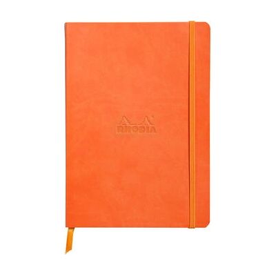 Cahier Rhodia 117414C A5 - 80 pages - Orange - Publicité Cahier Rhodia 117414C A5 - 80 pages - Orange - Publicité
