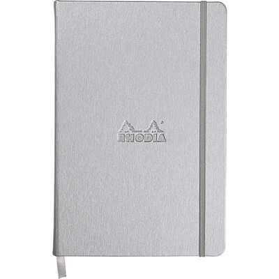 Rhodia 118607C Web jegyzetfüzet - A5, 96 oldal, műbőr borítás - Jegyzetfüzet Rhodia 118607C Web jegyzetfüzet - A5, 96 oldal, műbőr borítás - Jegyzetfüzet
