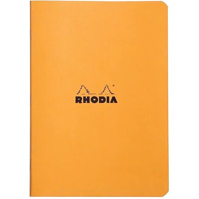 Rhodia A5 Jegyzetfüzet - 48 oldal, vonalas, narancs Rhodia A5 Jegyzetfüzet - 48 oldal, vonalas, narancs