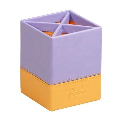 Rhodia - 318819C - Leatherette - Purple - Porte-stylo - Publicité Rhodia - 318819C - Leatherette - Purple - Porte-stylo - Publicité