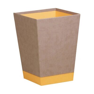 Rhodia Jäteastia - Suorakulmainen, faux-nahka taupe - Jäteastia Rhodia Jäteastia - Suorakulmainen, faux-nahka taupe - Jäteastia